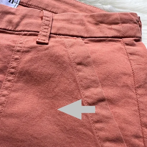 NEW Frank & Eileen BLACK-ROCK Utility Pant Sz 10 ITALIAN PEACHED TWILL Pumpkin - Picture 8 of 16